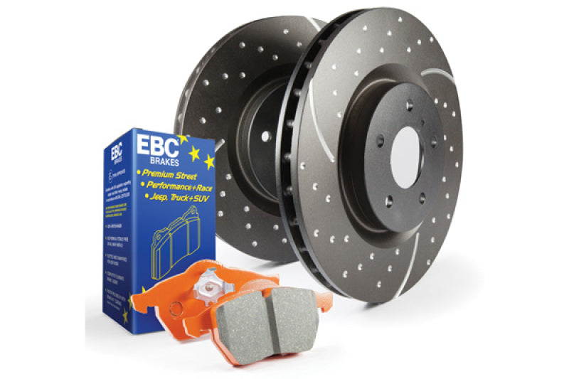 EBC S8 Kits Orangestuff Pads and GD Rotors