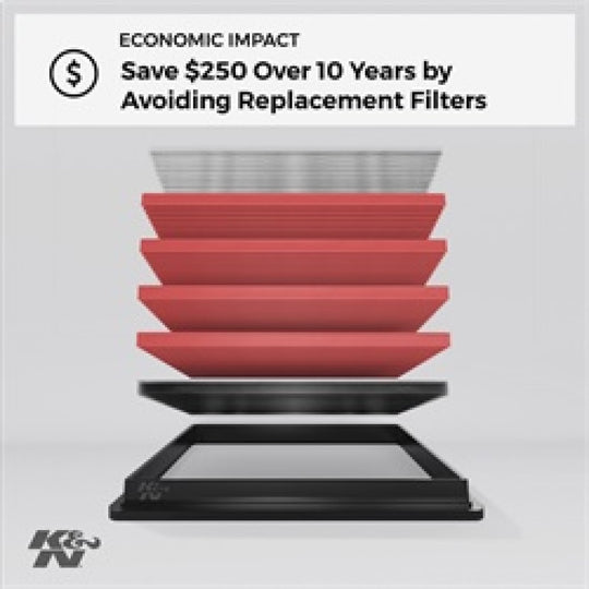 K&amp;N Replacement Air Filter 12 BMW 320i/328i 2.0L