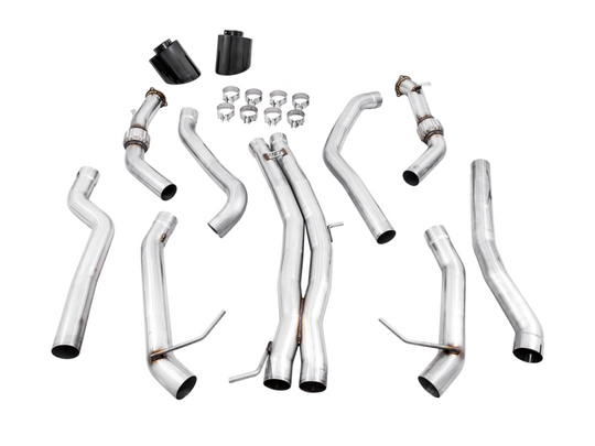 AWE Tuning Audi B9 RS5 Track Edition Exhaust w/ Diamond Black RS Tips