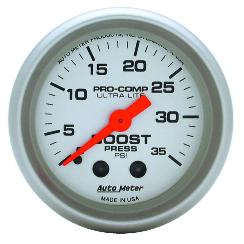 AutoMeter Dsl Gauge Kit A-Pillar W/Spkr Ram 98-02 Boost/Egt 35PSI/1600 Deg. F Ultra-Lite