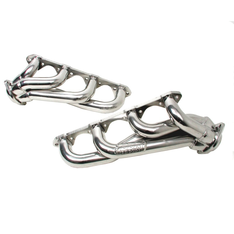 BBK 79-93 Mustang 5.0 Shorty Unequal Length Exhaust Headers - 1-5/8 Silver Ceramic
