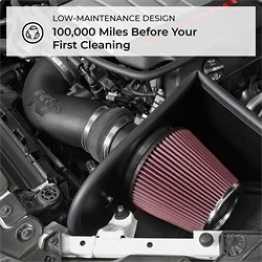 K&amp;N 19-20 Jeep Cherokee V6-3.2L AirCharger Performance Intake