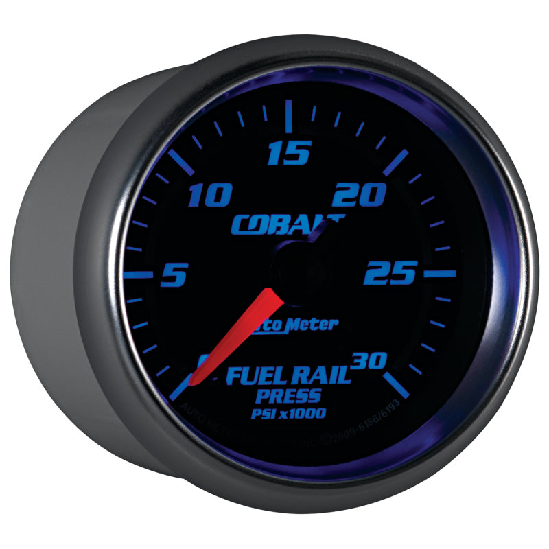 Autometer Cobalt 52mm 0-30,000 PSI F/S Electronic Diesel Fuel Rail Pressure Gauge (Cummins 5.9L)