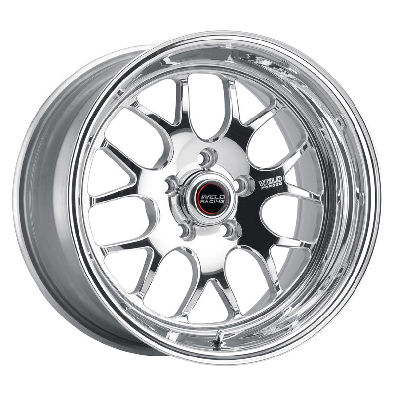 Weld S77 17x10 / 5x120mm BP / 44mm Offset / 3.18 ID High Pad 7.2in. BS Polished Wheel - Non-Beadlock