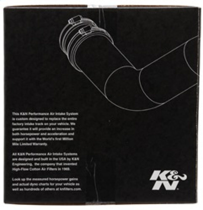 K&amp;N 07-10 Toyota Camry V6-3.5L Silver Typhoon Short Ram Intake