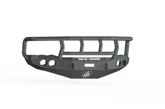 Road Armor 03-05 Dodge 2500 Stealth Front Winch Bumper w/Titan II Guard - Tex Blk