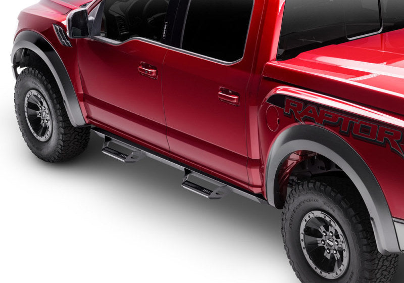 N-Fab 2022 Nissan Frontier CC (All Beds) Predator PRO Step System - Cab Length - Tex. Black