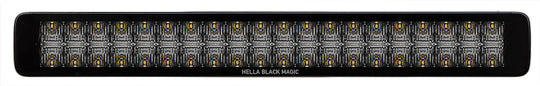 Hella Universal Black Magic 21in Double Light Bar - Driving Beam