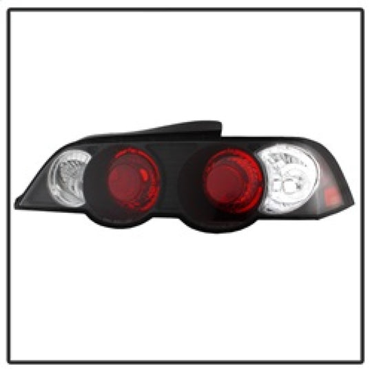 Spyder Acura RSX 02-04 Euro Style Tail Lights Black ALT-YD-ARSX02-BK