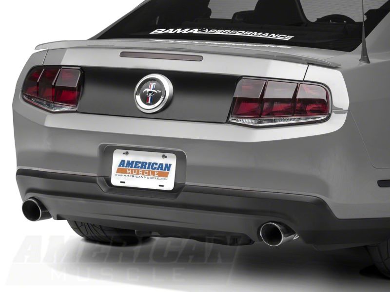 Raxiom 10-12 Ford Mustang Aero Tail Lights- Blk Housing (Smoked Lens)