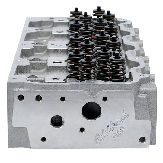 Edelbrock Cylinder Head 01-04 Chevy LB7 Duramax Diesel V8 6.6L Single Complete