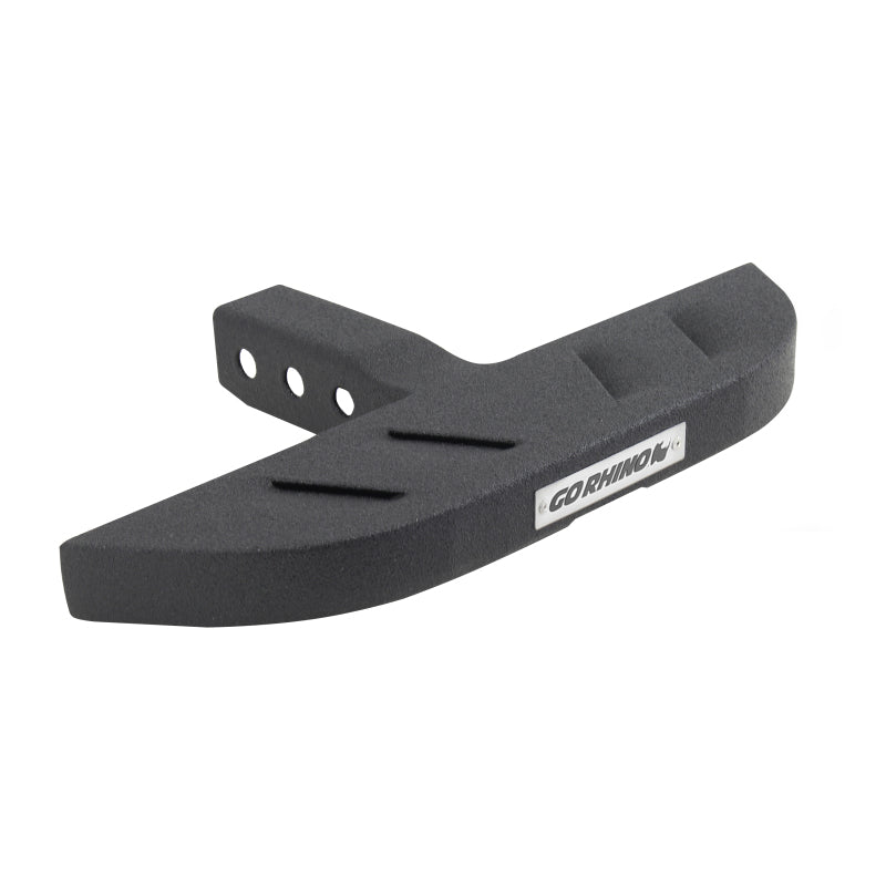 Go Rhino RB10 Slim Hitch Step - 18in. Long / Universal (Fits 2in. Receivers) - Tex. Blk