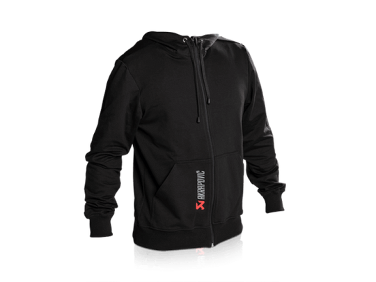 Akrapovic Mens Akrapovic Logo Black Hoodie - L