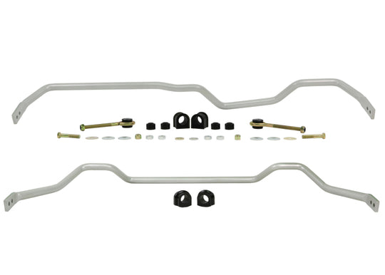 Whiteline 5/87-94 Nissan Skyline R32 GTS/GTS-T RWD Front & Rear Sway Bar Kit 24mm