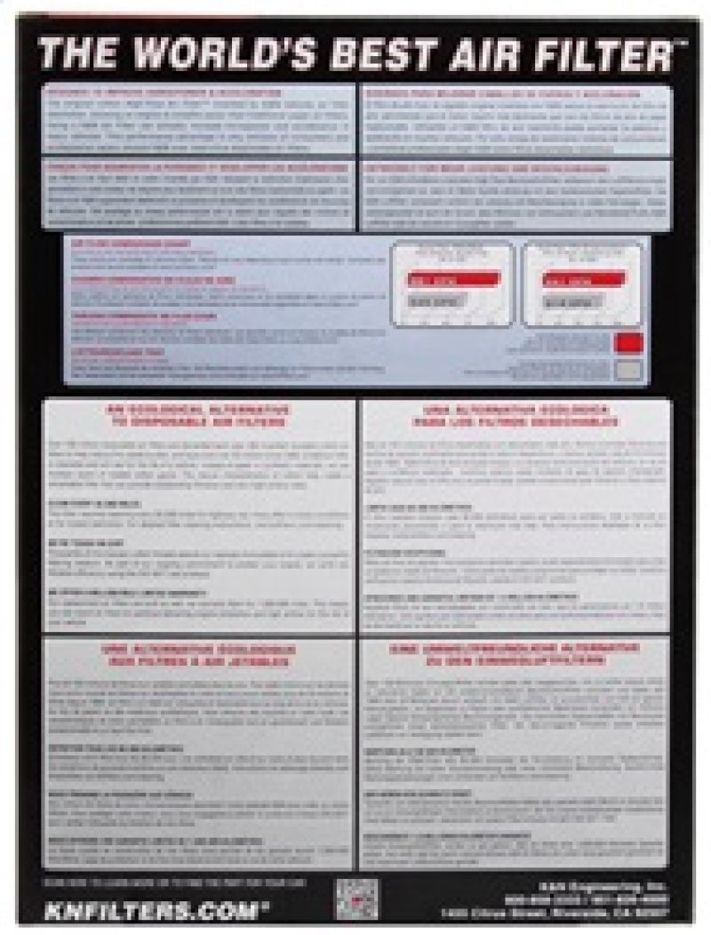 K&amp;N Replacement Air Filter TOYOTA LANDCRUISER V8-4.7L; 1999-2000
