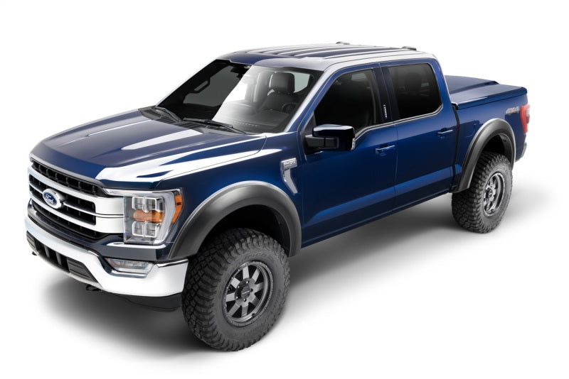 Bushwacker 2021 Ford F-150 (Excl. Lightning) Extend-A-Fender Style Flares 4pc - Black