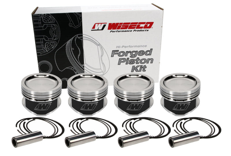 Wiseco Nissan KA24 Dished 9:1 CR 89.5 Piston Kit