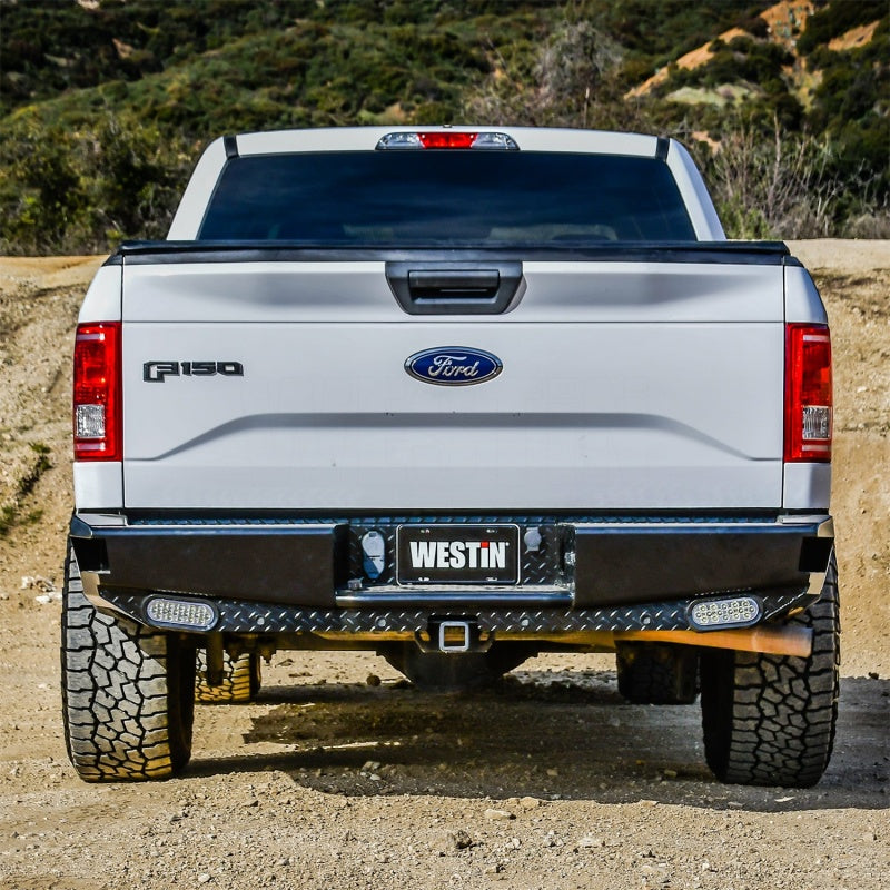 Westin 15-20 Ford F-150 HDX Bandit Rear Bumper - Black