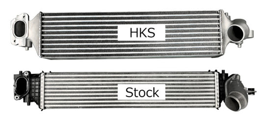 HKS Intercooler Kit w/o Piping Civic Type R FK8 K20C