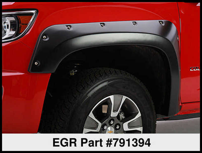 EGR 15+ Chevy Colorado 5ft Bed Bolt-On Look Fender Flares - Set