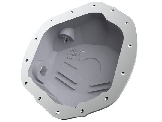 aFe Street Series Rear Differential Cover Raw w/ Machined Fins 20-21 GM Trucks V8-6.6L