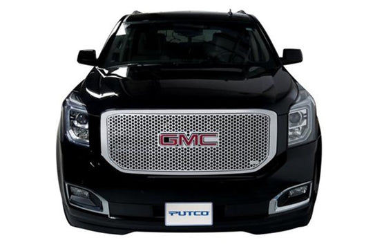 Putco 15-20 GMC Yukon XL Punch Stainless Steel Grilles