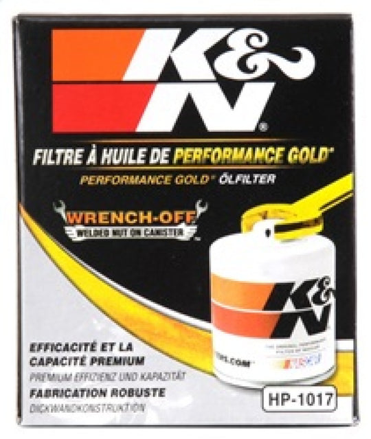 K&amp;N 3.74inch / 2.98 OD Performance Gold Oil Filter
