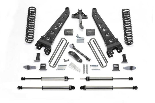 Fabtech 08-10 Ford F450/550 4WD 6in Rad Arm Sys w/Coils & Dlss Shks