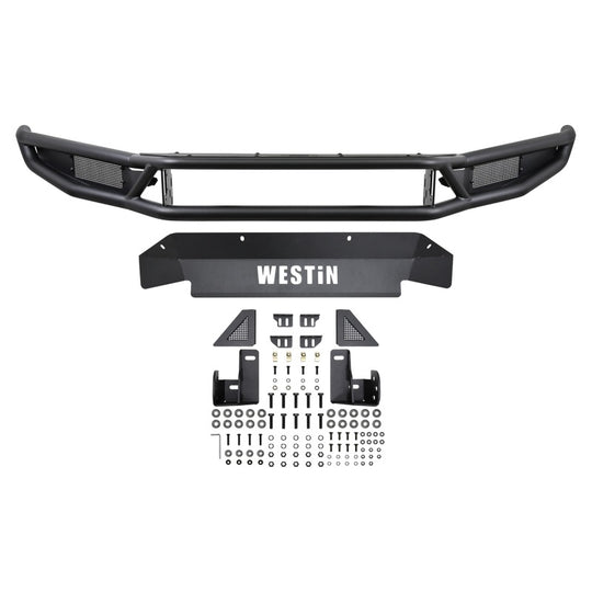 Westin 17-20 Ford F-150 Raptor Outlaw Front Bumper - Tex. Blk