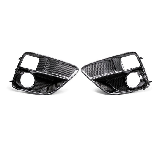 Seibon 15-17 Subaru Impreza WRX/STi Carbon Fiber Fog Light Surrounds (pair)