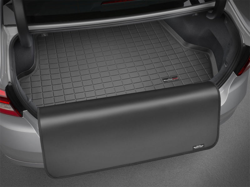 WeatherTech 2014+ Acura MDX Cargo Liner w/ Bumper Protector - Black