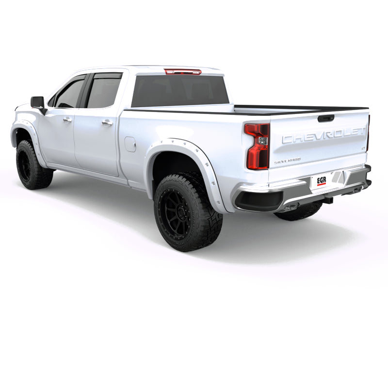 EGR 2023+ Chevrolet Silverado 1500 Bolt-On Look Fender Flares - Summit White (Set of4)