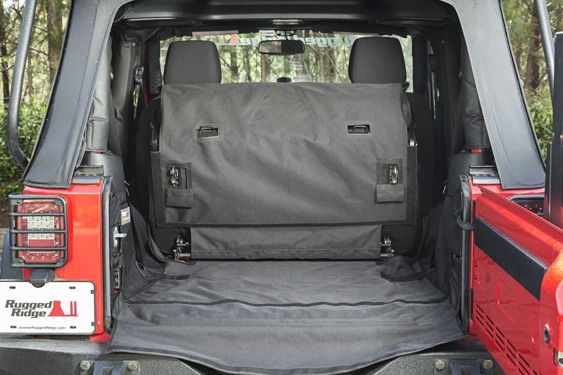 Rugged Ridge C3 Cargo Cover W/O Subwoofer 07-18 Jeep Wrangler JK 2 Door