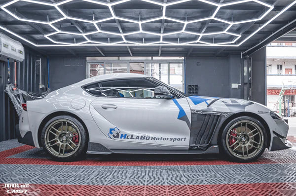 CMST Tuning Carbon Fiber Replacement Front Lip Splitter for Toyota GR Supra A90 A91 2020 2021 2022