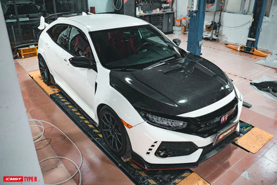 CMST Tuning Carbon Fiber Front Lip Splitter for Honda FK8 Civic Type-R (2017-ON)