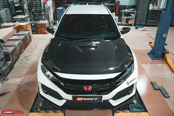 CMST Tuning Carbon Fiber Front Lip Splitter for Honda FK8 Civic Type-R (2017-ON)