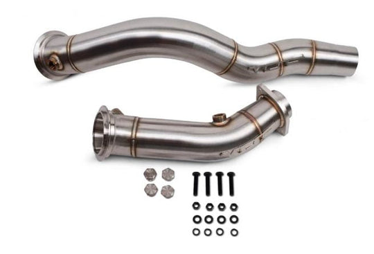 VRSF 3″ Cast Race Downpipes 15-19 BMW M3, M4 & M2 Competition S55 F80 F82 F87