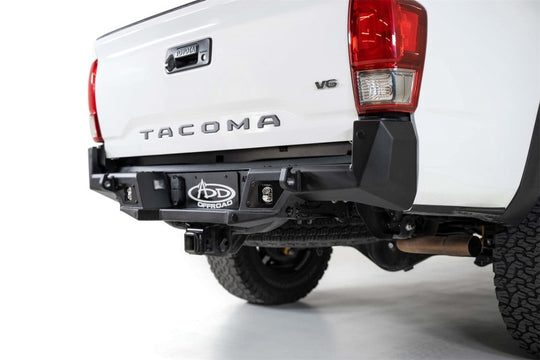 Addictive Desert Designs 16-19 Toyota Tacoma Stealth Fighter Rear Bumper w/ Backup Sensor Cutouts