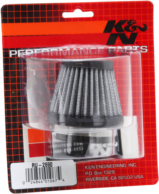 K&amp;N Filter Universal Rubber Filter 1 3/4 inch Flange 3 inch Base 2 inch Top 2.5 inch Height