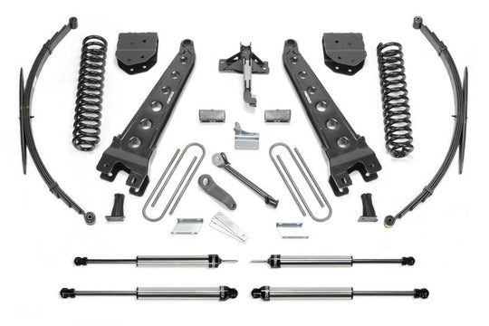 Fabtech 11-16 Ford F250 4WD 10in Rad Arm Sys w/Coils & Dlss Shks