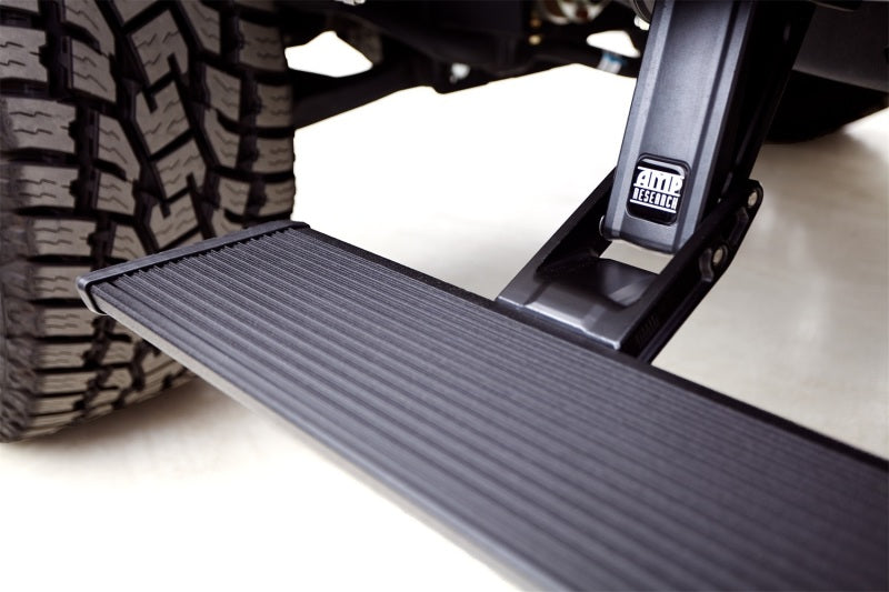 AMP Research 19-22 Ram 1500 Crew Cab PowerStep Xtreme - Black (Incl OEM Style Illumination)