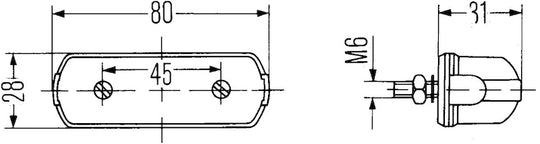 Hella Lamp K Black 2Ka