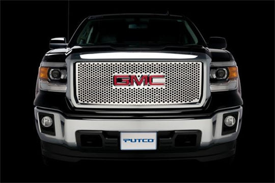 Putco 14-15 GMC Sierra LD - All Terrain Model Only Punch Stainless Steel Grilles