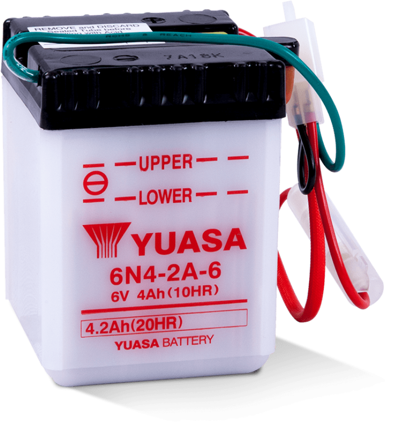Yuasa 6N4-2A-6 Conventional 6 Volt Battery