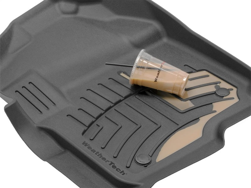 WeatherTech 12-21 Toyota Sequoia Front FloorLiner HP - Black