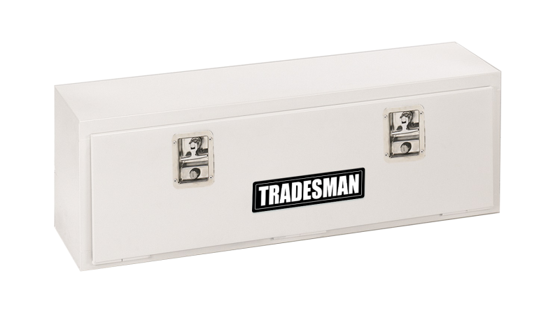 Tradesman Steel Top Mount Truck Tool Box (60in.) - White