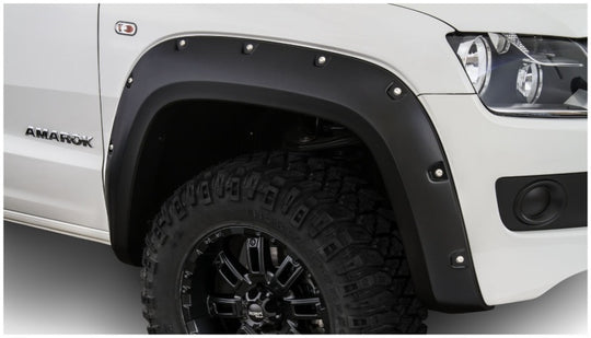 Bushwacker 11-18 Volkswagen Amarok Pocket Style Flares 2pc - Black