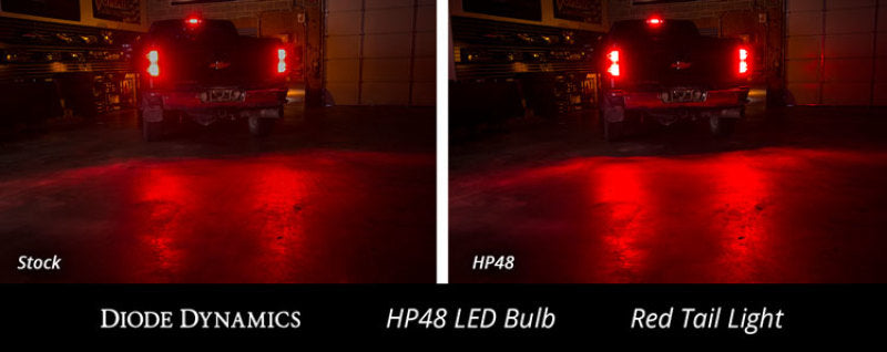 Diode Dynamics 1157 LED Bulb HP48 LED - Amber (Pair)