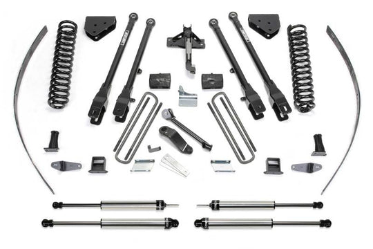 Fabtech 08-16 Ford F250 4WD w/Factory Overload 8in 4Link Sys w/Coils & Dlss Shks