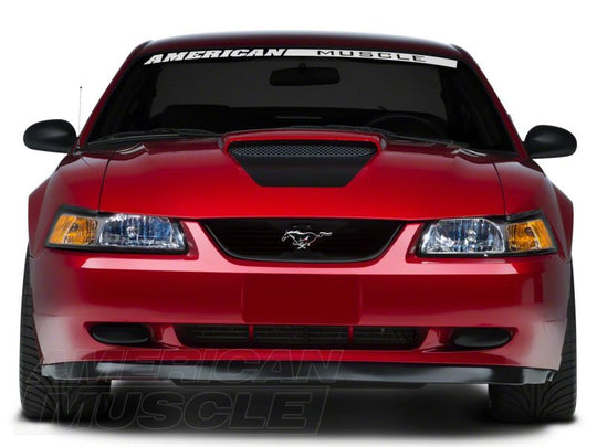 Raxiom 99-04 Ford Mustang Axial Series OE Style Headlights- Chrome Housing (Clear Lens)